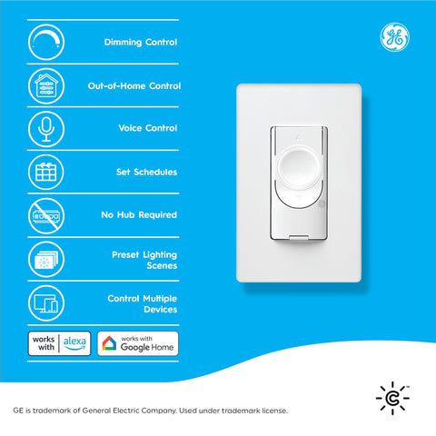 Cync wifi dimmer setup in-wall demonstrating easy installation and scheduling options.