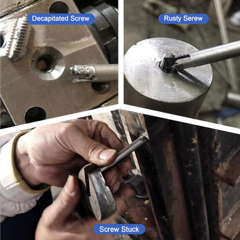 CYSFETENA M9 3‑flute extractor grips moderate seized fasteners