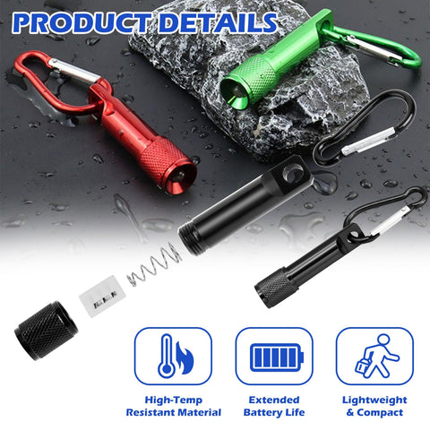 CZBRO compact pocket flashlight for easy carry