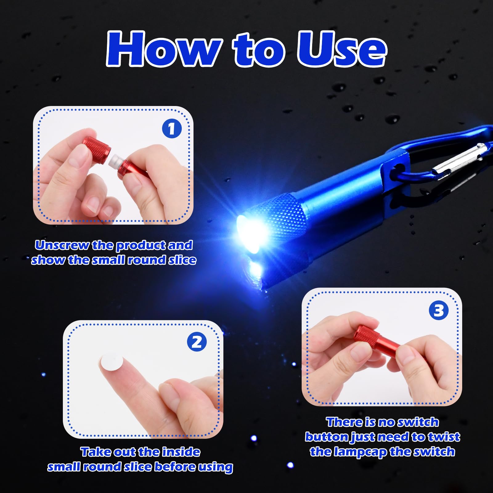 CZBRO durable metal body flashlight for daily use