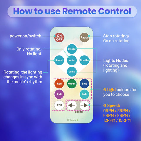 Czgor disco ball motor battery option enables outdoor party use.