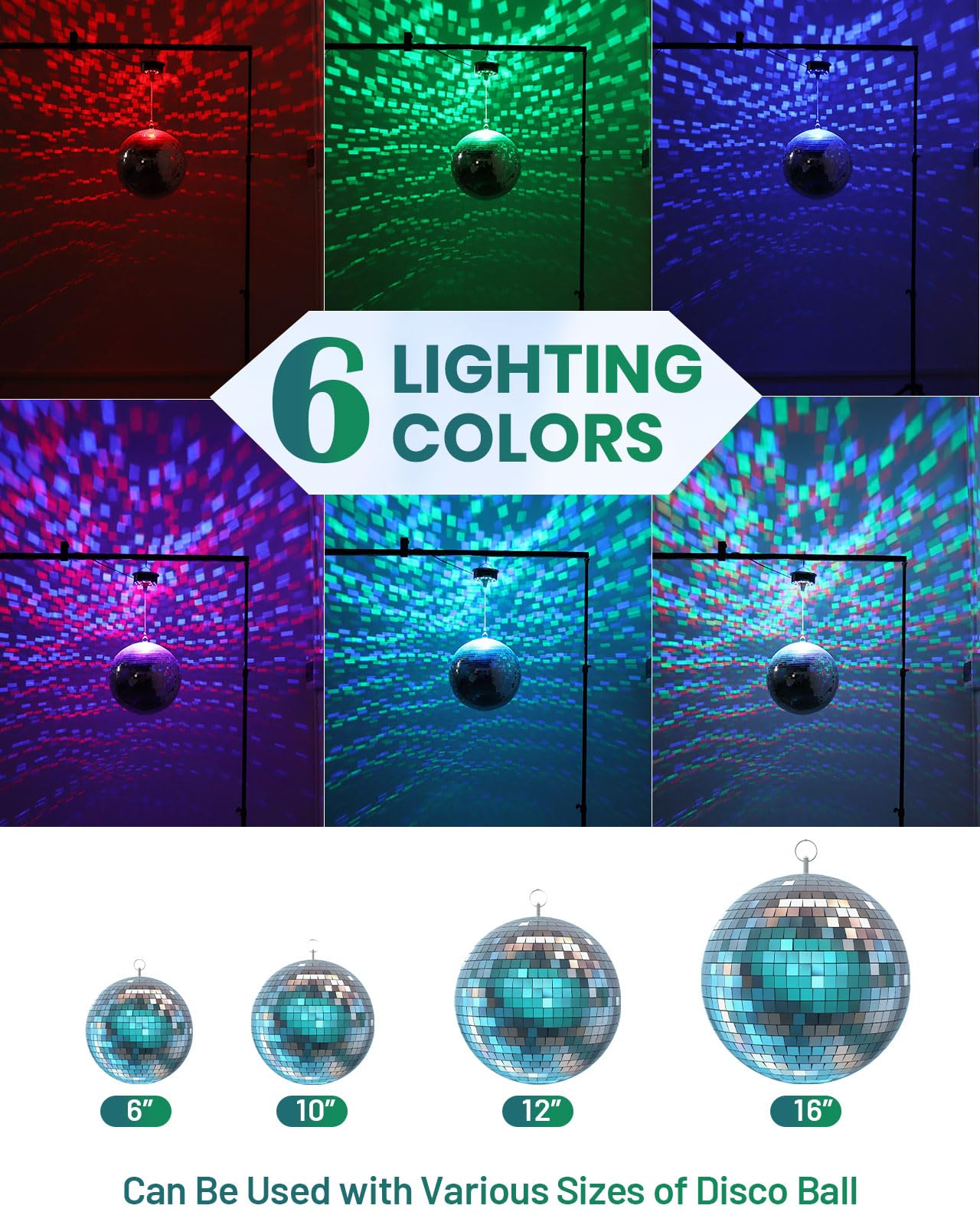 Czgor disco ball motor remote control for seamless operation from distance