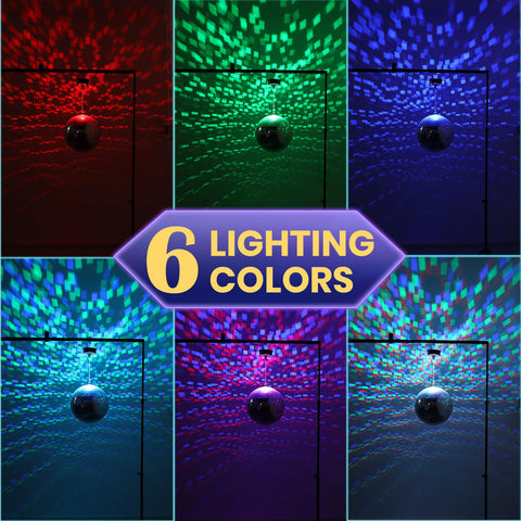 Czgor disco ball motor rotates at adjustable RPM for weddings and clubs.