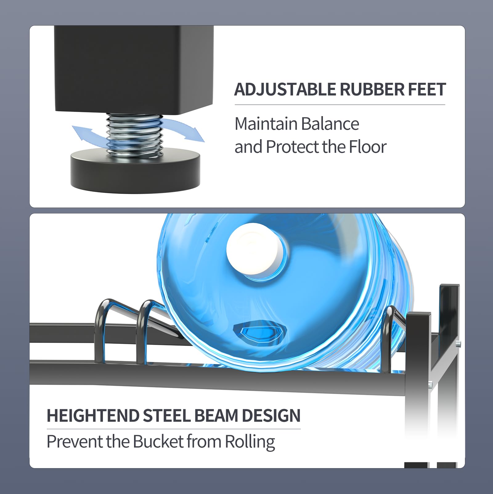 CZMY 4-tier carbon steel with black coating offers durable, long-lasting performance in any setting.