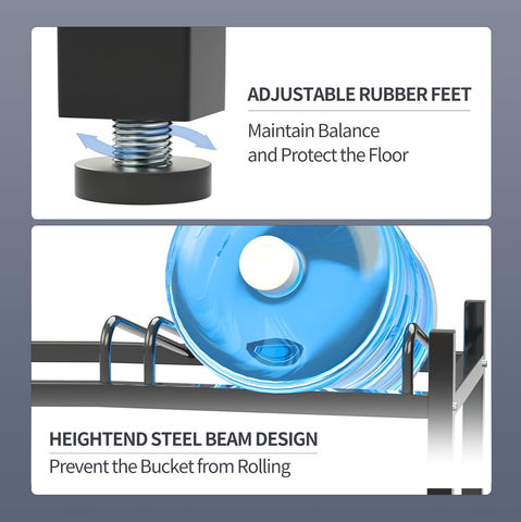 CZMY 4-tier carbon steel with black coating offers durable, long-lasting performance in any setting.