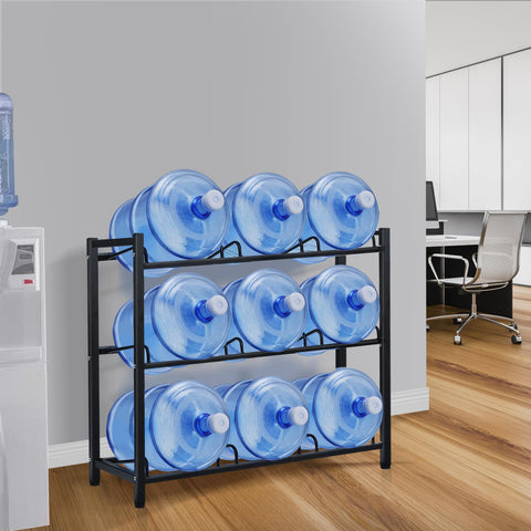 CZMY water jug rack promotes easy access and streamlined organization in break rooms