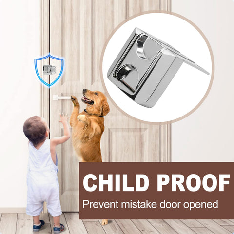 CZU easy-installation door lock with screws and quick setup.