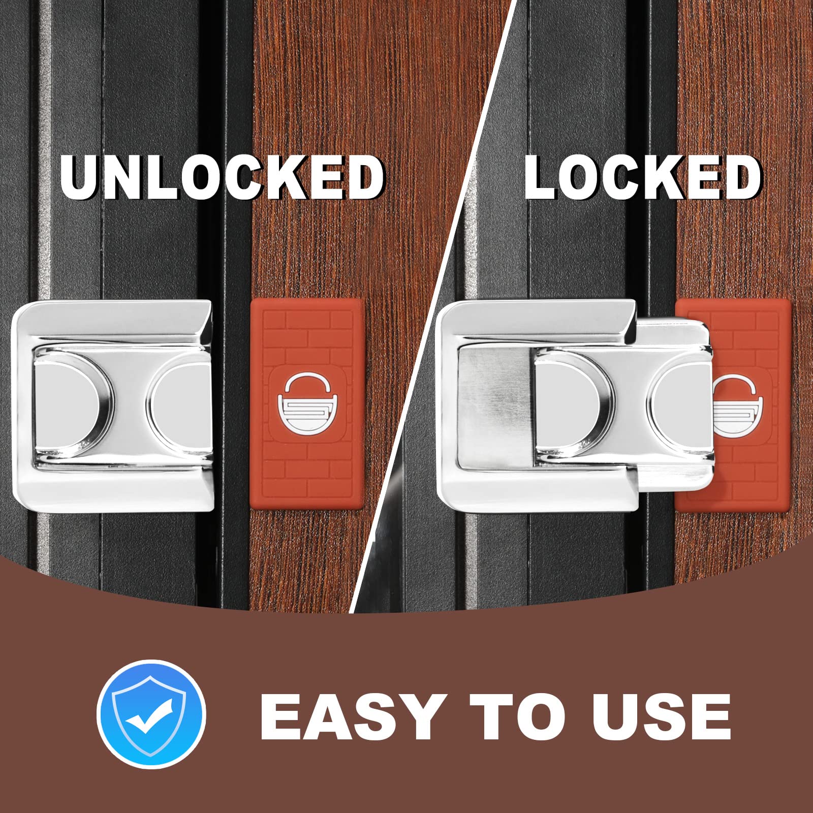 CZU zinc alloy durable material for robust, long-lasting security.