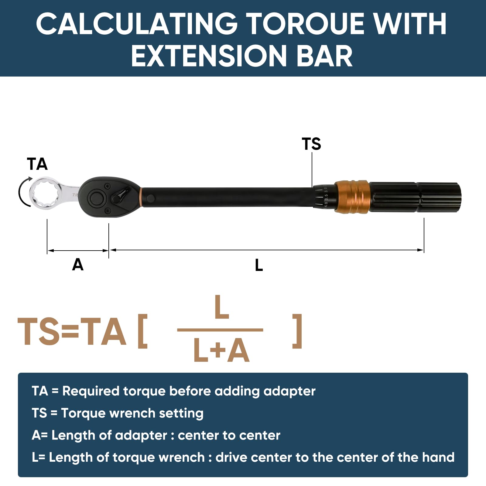 CZXCTK 1/2in drive torque adapter closeup enables easy access to stubborn fasteners.