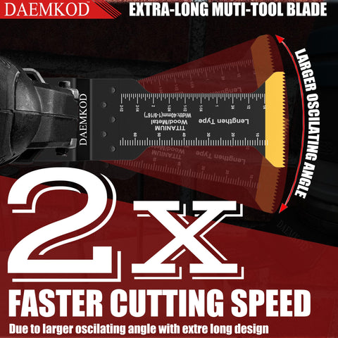 DAEMKOD blade welding and bending design reduces impact for longer blade life.