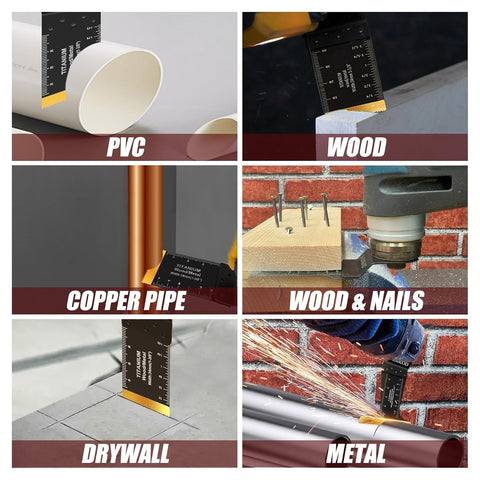 DAEMKOD blades cut PVC pipes and copper efficiently.