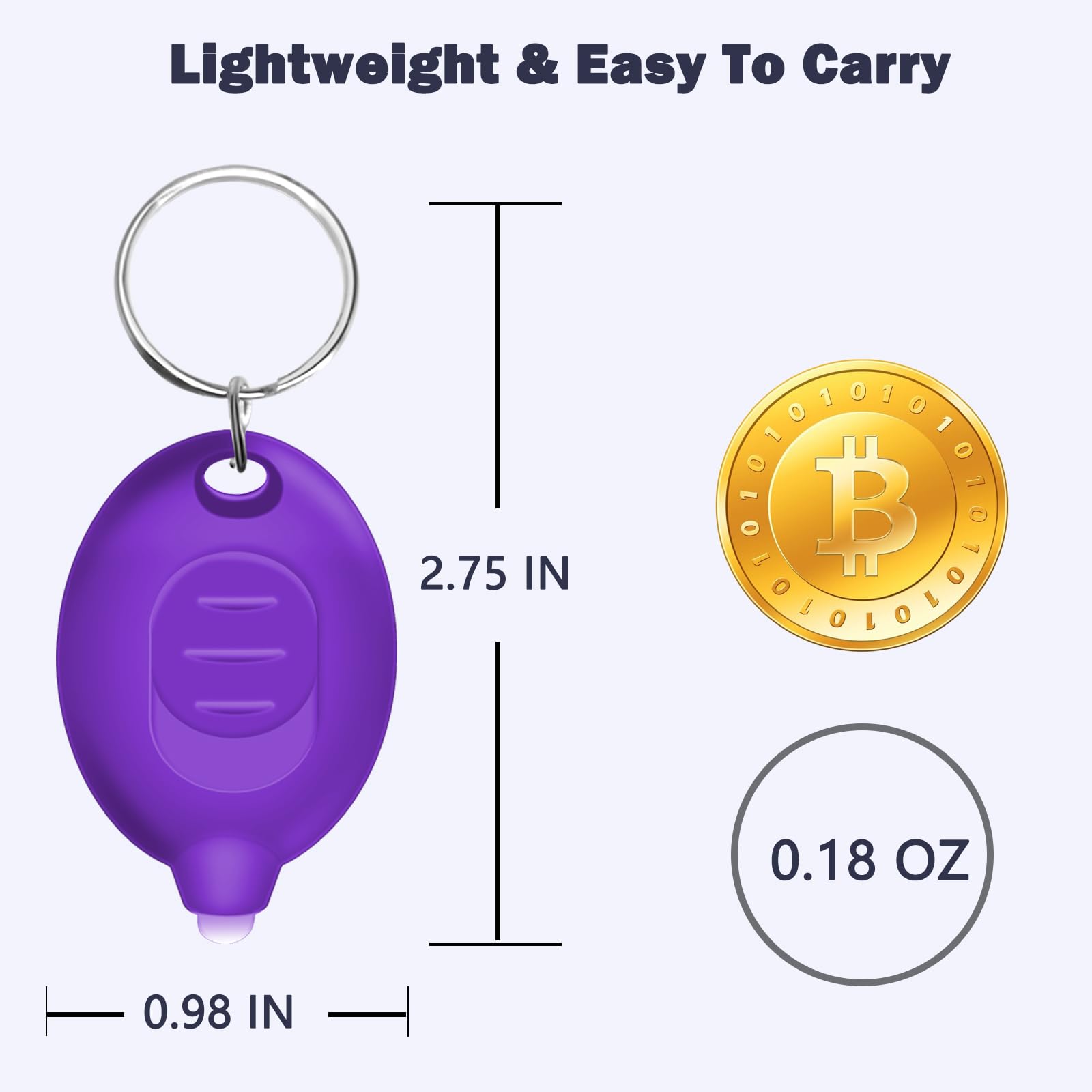 Two CR1220 batteries powering Daemson flashlight for longer use