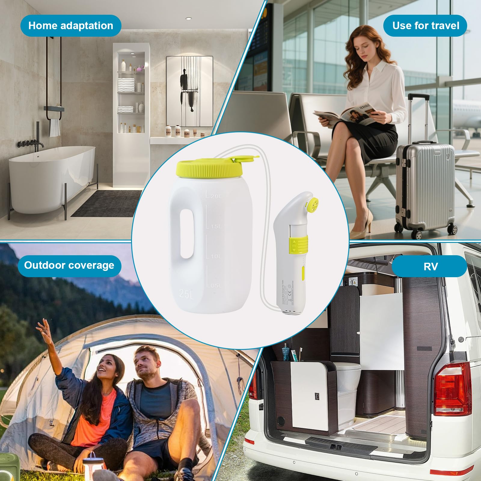 DAEX dual-mode pressure for gentle or thorough cleaning.