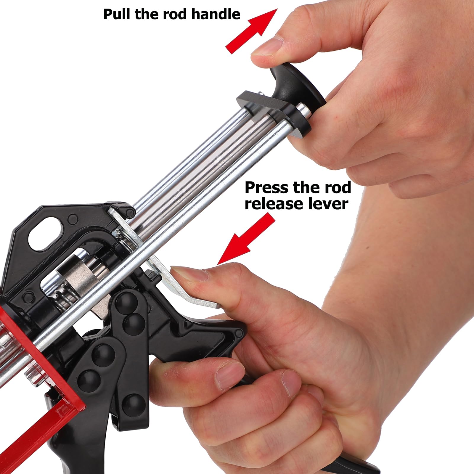 DAFEIKE epoxy gun panel bonding and repair applications with 2-in-1 cartridges.