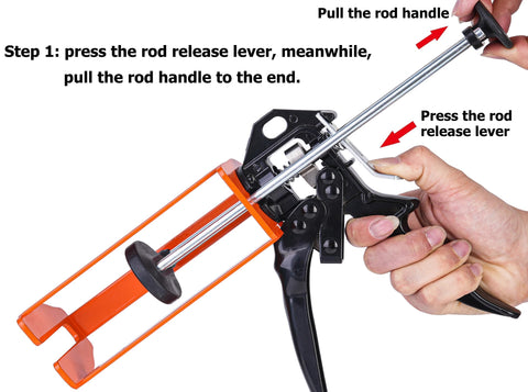 DAFEIKE professional caulking gun for trusted joints and seam work