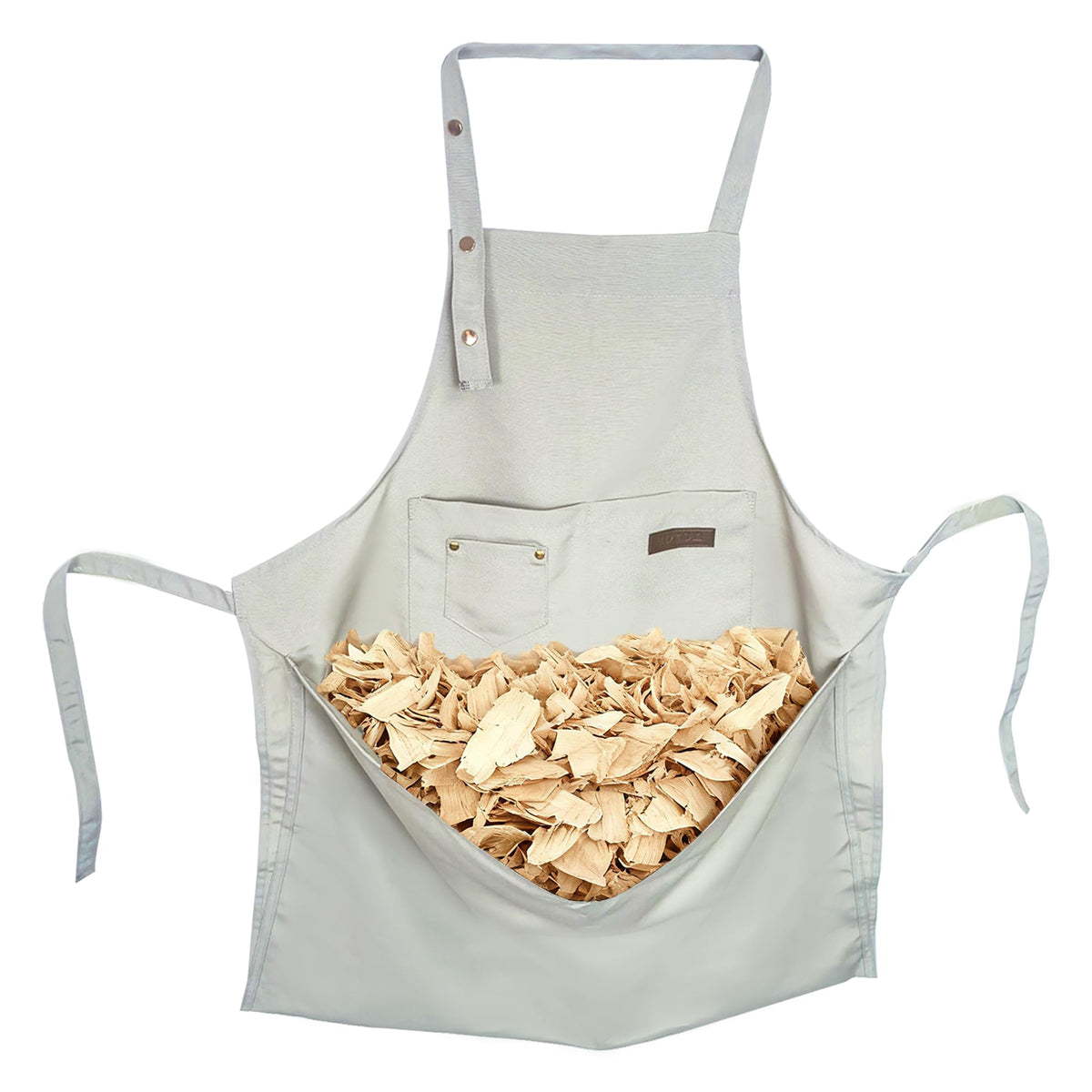 DAFENCHI wood carving apron with front chip catcher keeps clothes clean and workspace tidy