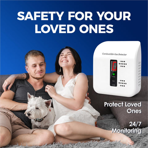 Daffypop gas detector sensor close-up highlighting semiconductor core for reliable detection
