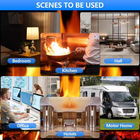 Daffypop gas leak detector detects propane and natural gas for rapid alerts.