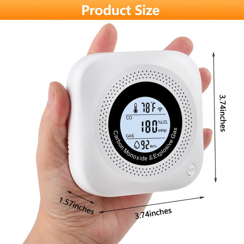 Daffypop versatile detector suitable for home, hotel, and RV safety.