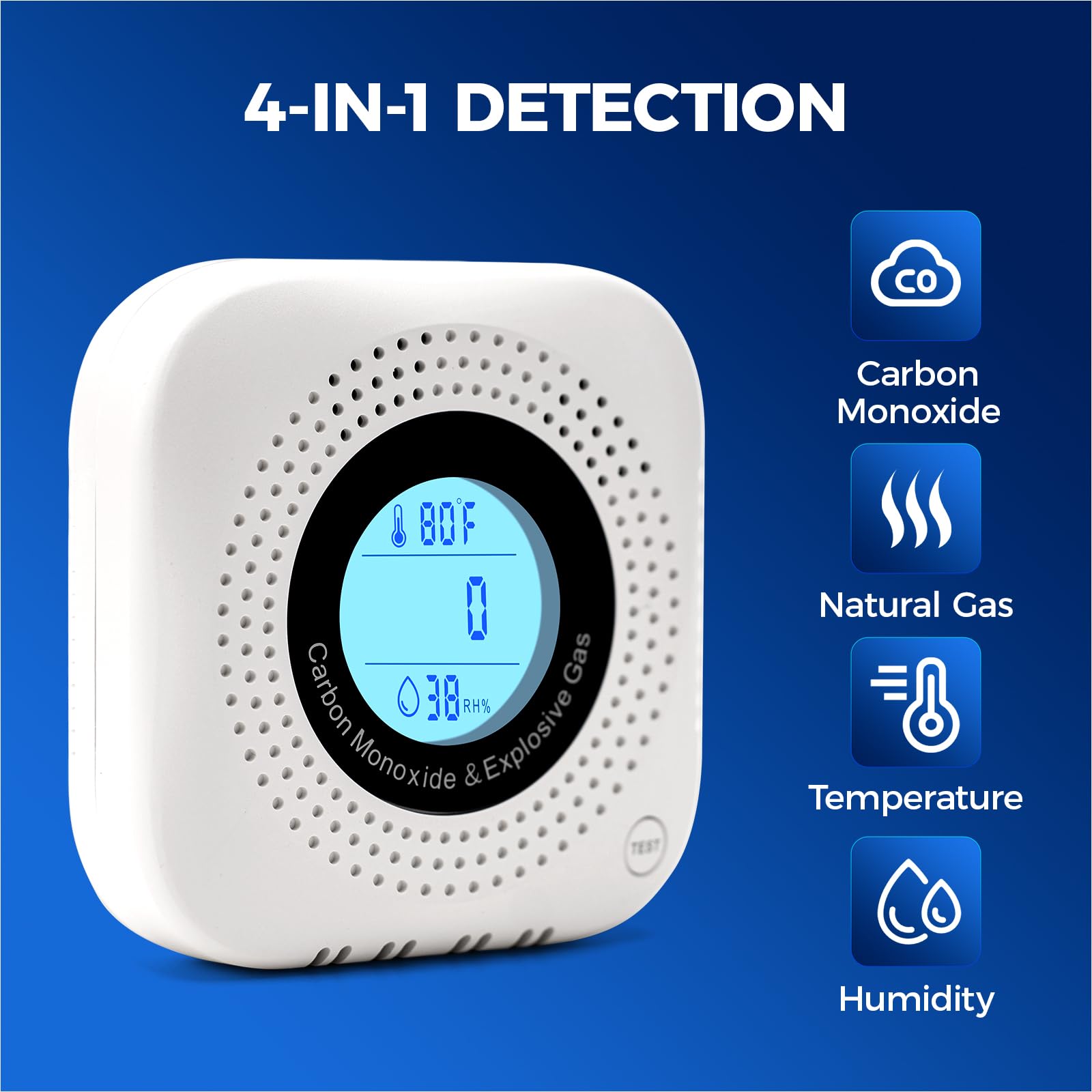 Daffypop detector close-up highlights real-time gas leak monitoring