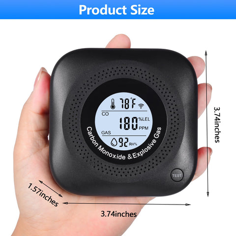 Daffypop temperature and humidity sensor helps monitor environmental conditions.