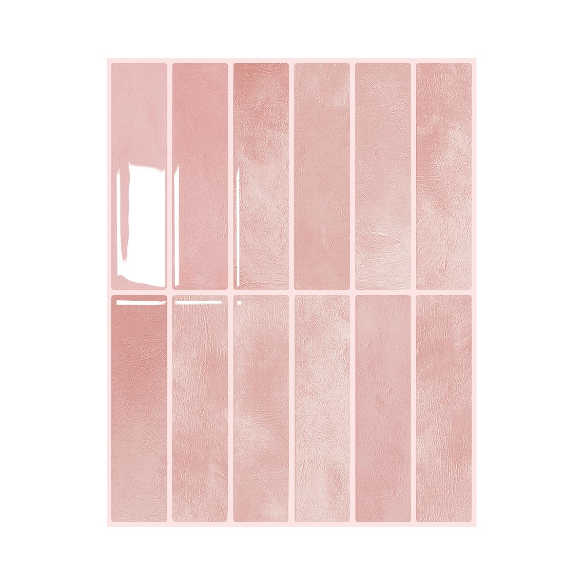 Dagou peel-and-stick 3D pink backsplash adds depth and modern style to kitchens.