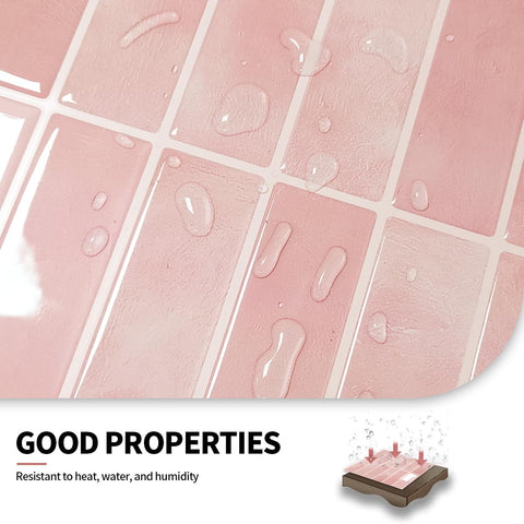 Dagou removable wall panels come off cleanly with no residue.