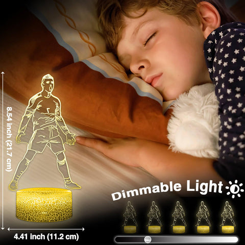 DAHEYMA 16 colors LED lamp creates ambiance for study, play, or bedtime.
