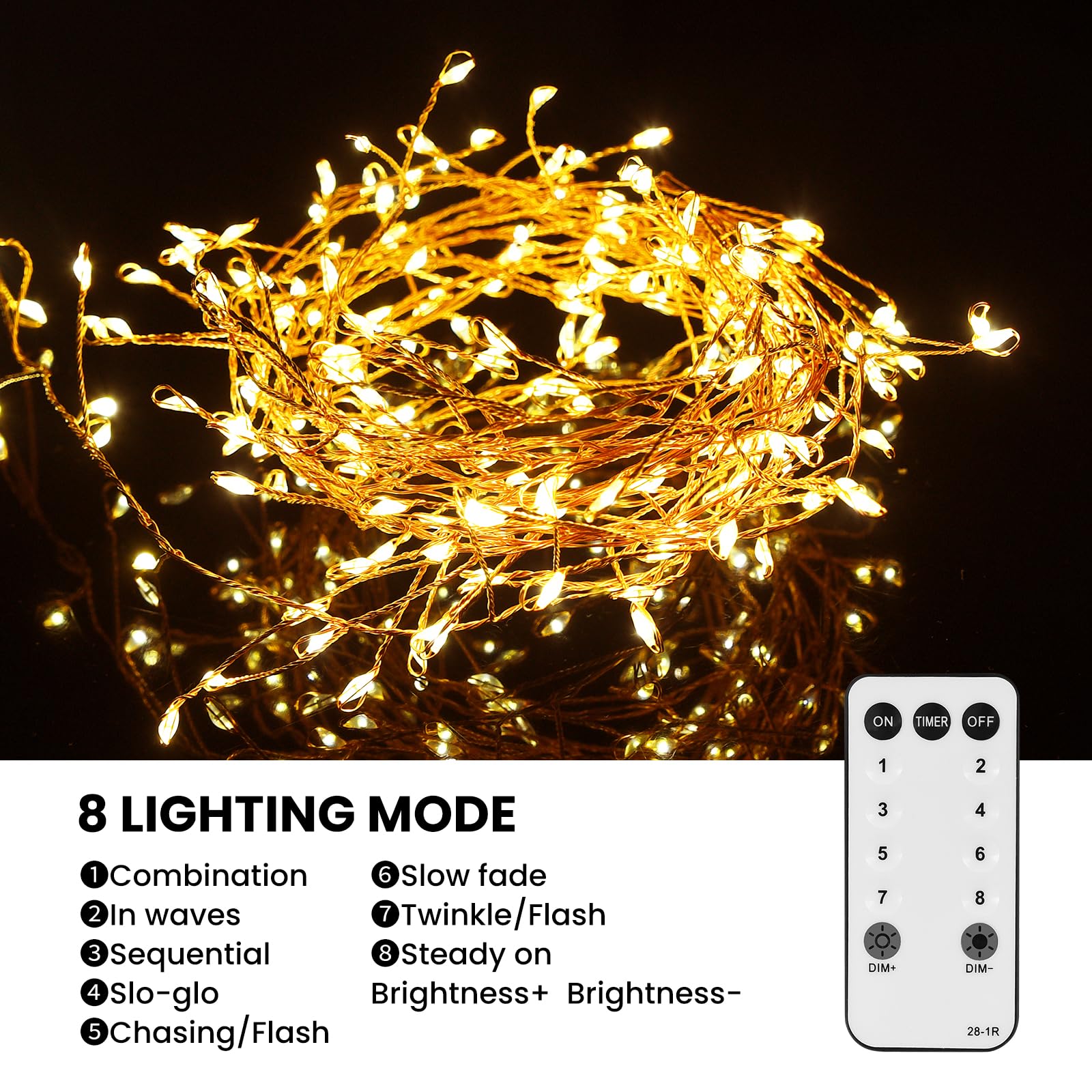 Dailyart UL-certified lighting ensures safety for gatherings and home use.