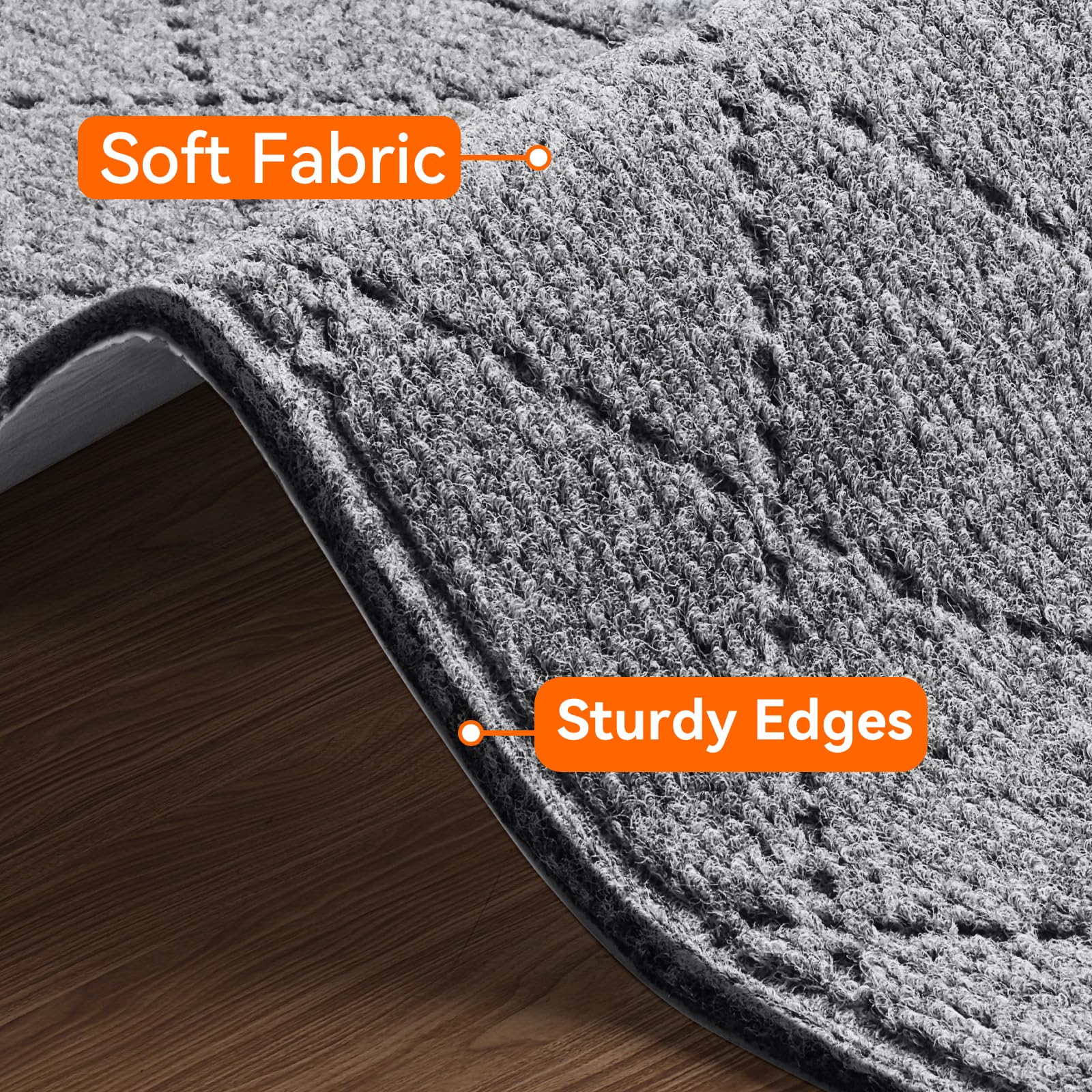 Soft surface DailyCuddles treads protect paws and feet safely.