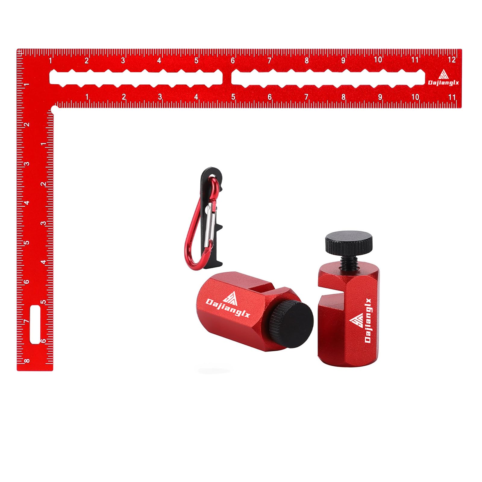 Dajianglx carpenter square 8x12 inch for precise framing and marking.