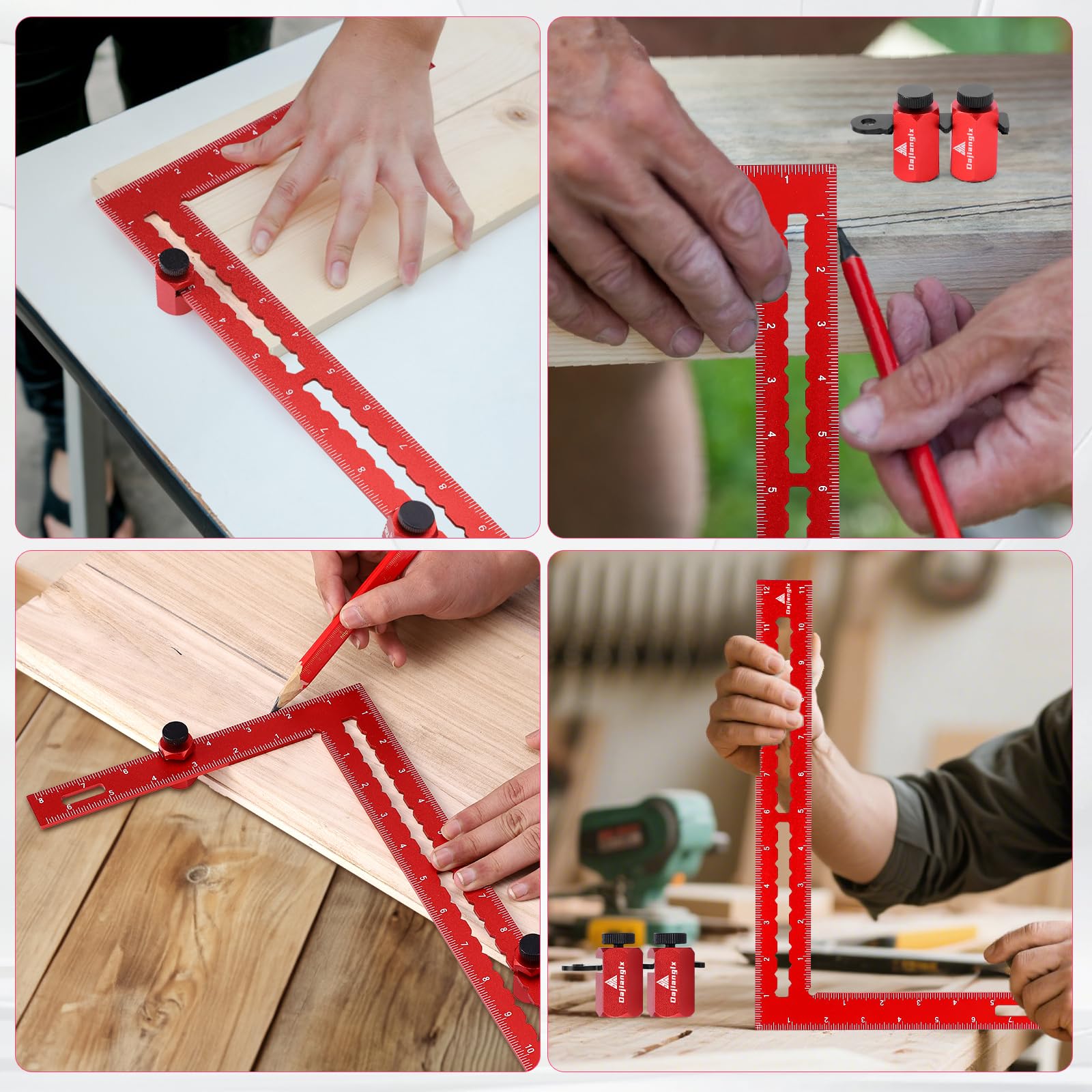 Dajianglx easy-carry woodworking tool keeps essentials within reach.