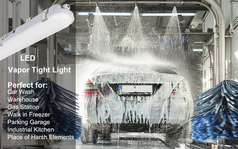 DAKASON 4-pack lighting setup shows scalable coverage for large spaces.
