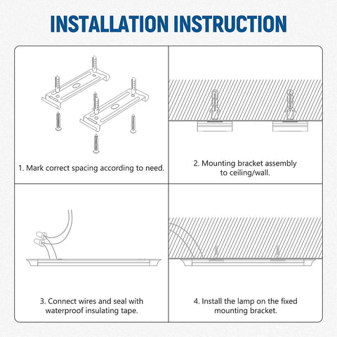 DAKASON easy hardwired installation for quick, secure mounting.