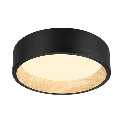 DAKASON LED flush-mount ceiling light 12.5-inch diameter for modern spaces