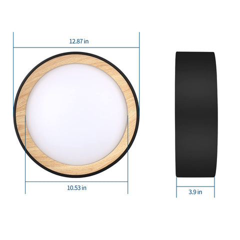 DAKASON modern ceiling light suits kitchens and hallways with soft lighting