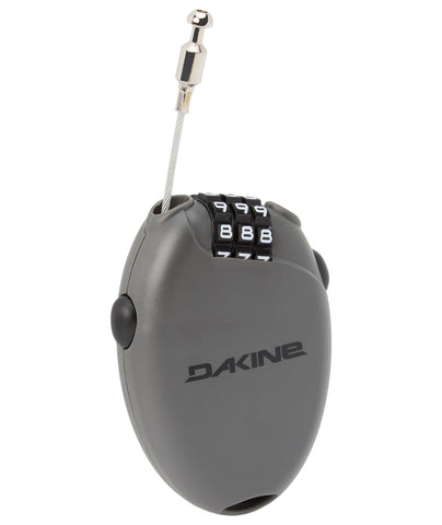 Dakine Micro Lock Castlerock with retractable 30-inch cable for secure bags and gear.