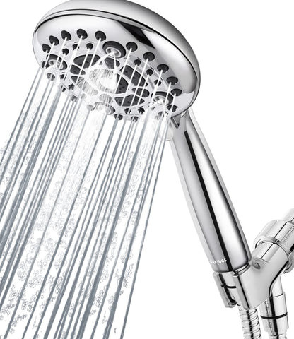DAKINGS 6-spray panel shows versatile options for a customizable shower.