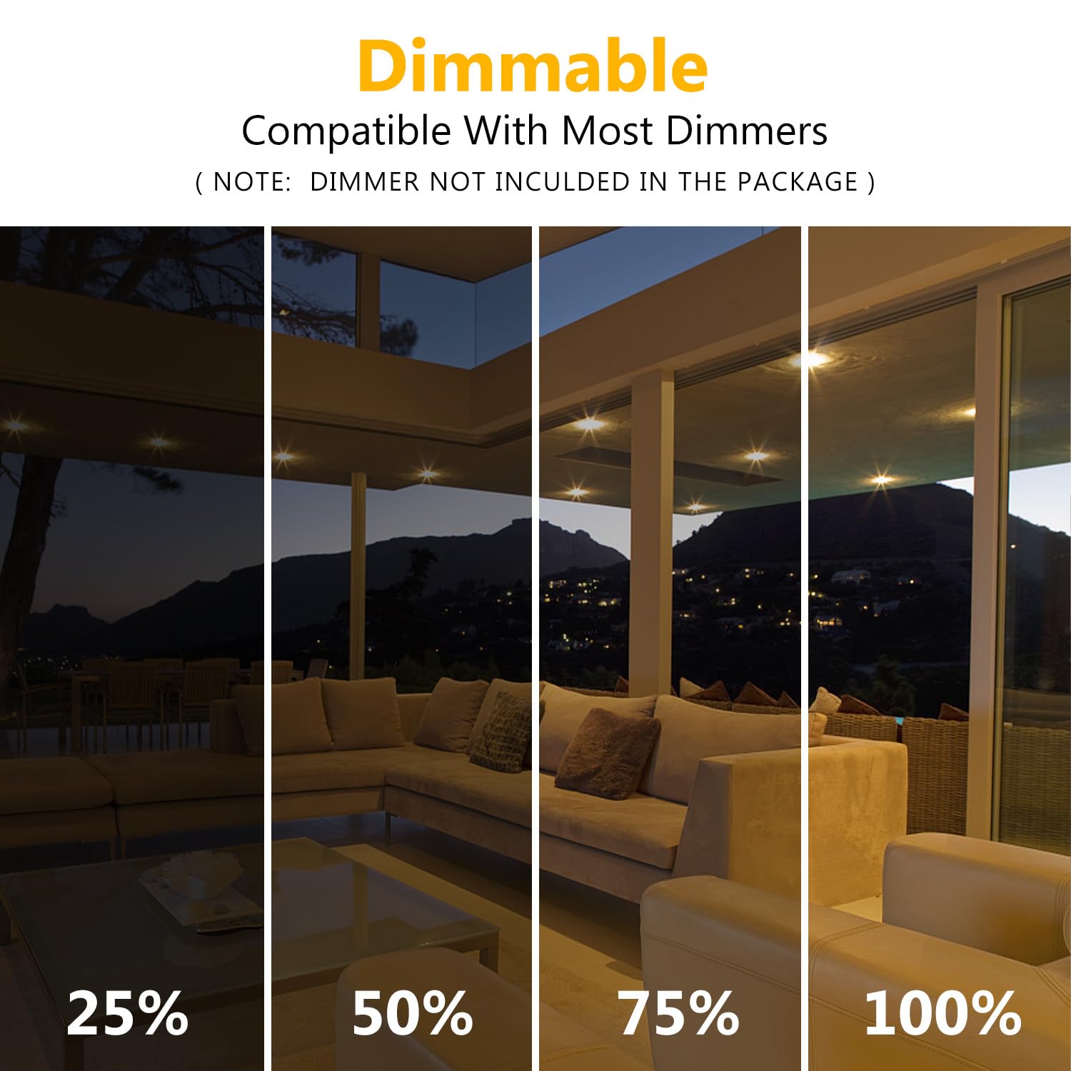 Dalattin BR30 LED bulb designed for eye-friendly, flicker-free lighting