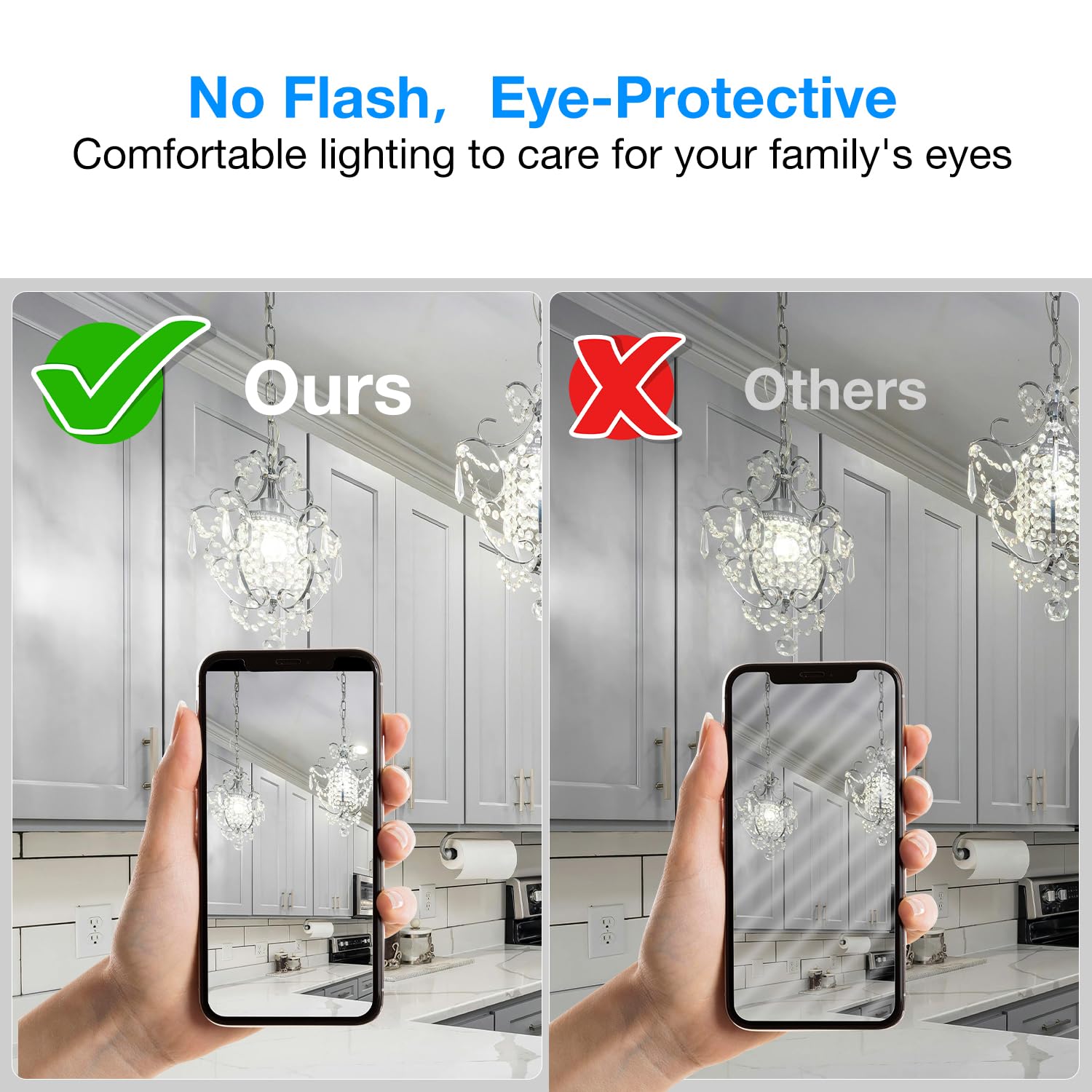 Dalattin G9 LED bulb 360-degree omni-directional light reduces shadows.