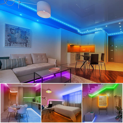 Dalattin LED lights used as party decor with festive ambiance.