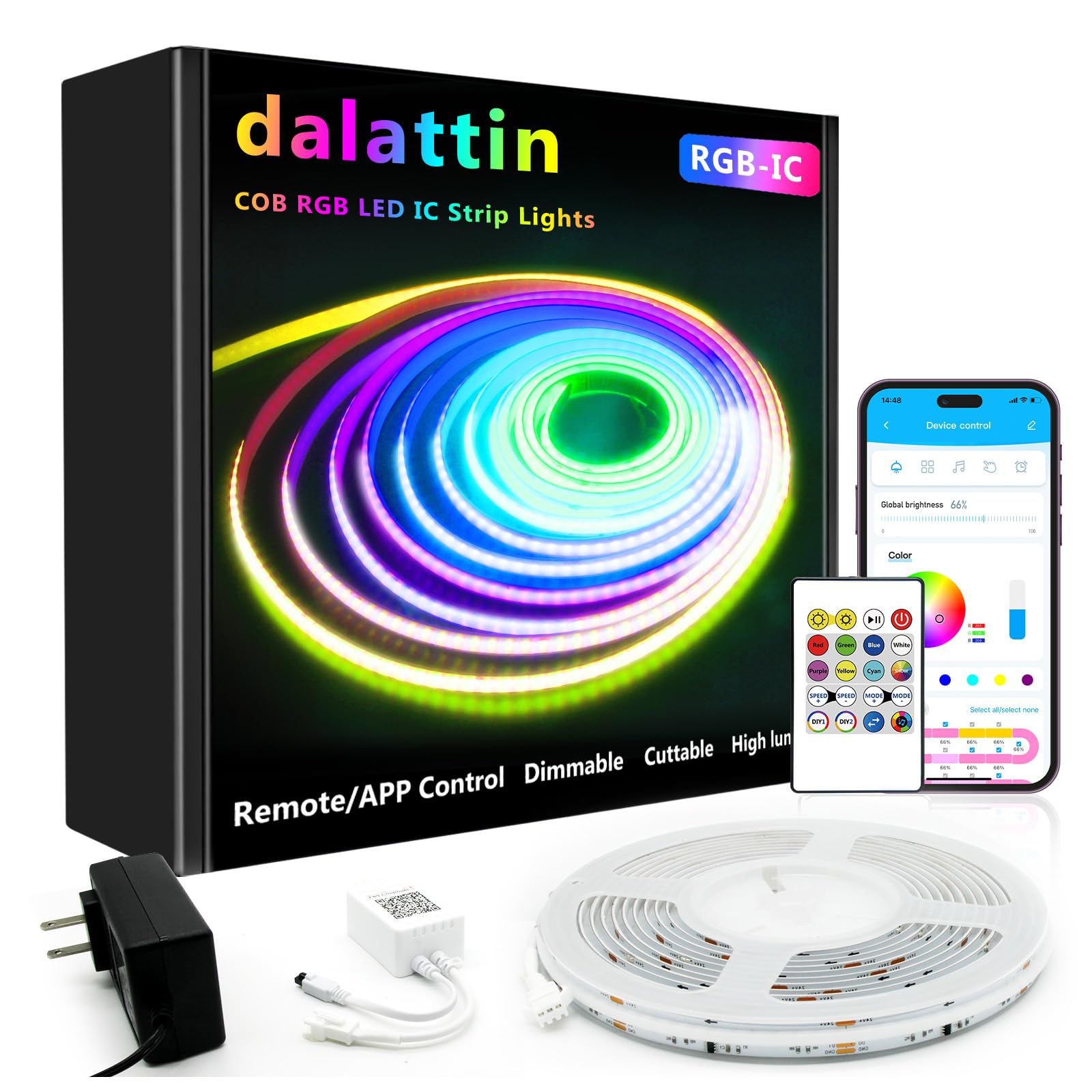 Dalattin pixel-perfect chip close-up for precise color control in scenes