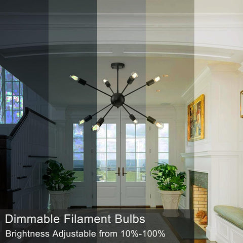 Dalattin 2700K soft white glow creates cozy living spaces.