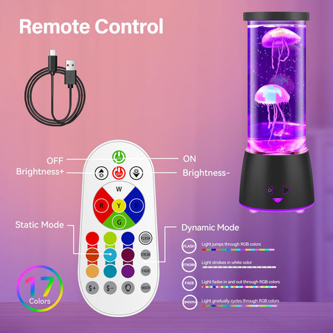 Dalavalampa LED color cycle with 16 colors for dynamic moods.