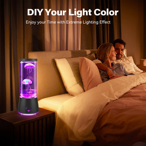 Dalavalampa party gift idea with colorful LED display.