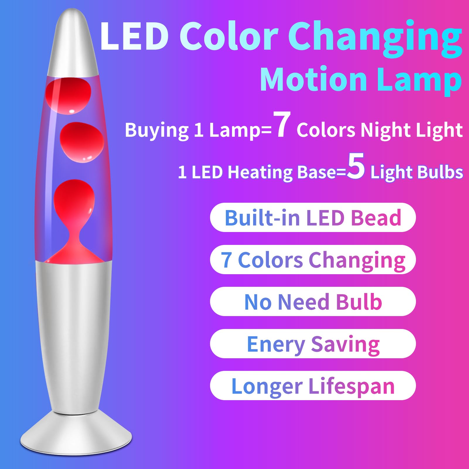 Dalavalampa thirteen point five inch lamp adds glittering, festive glow.