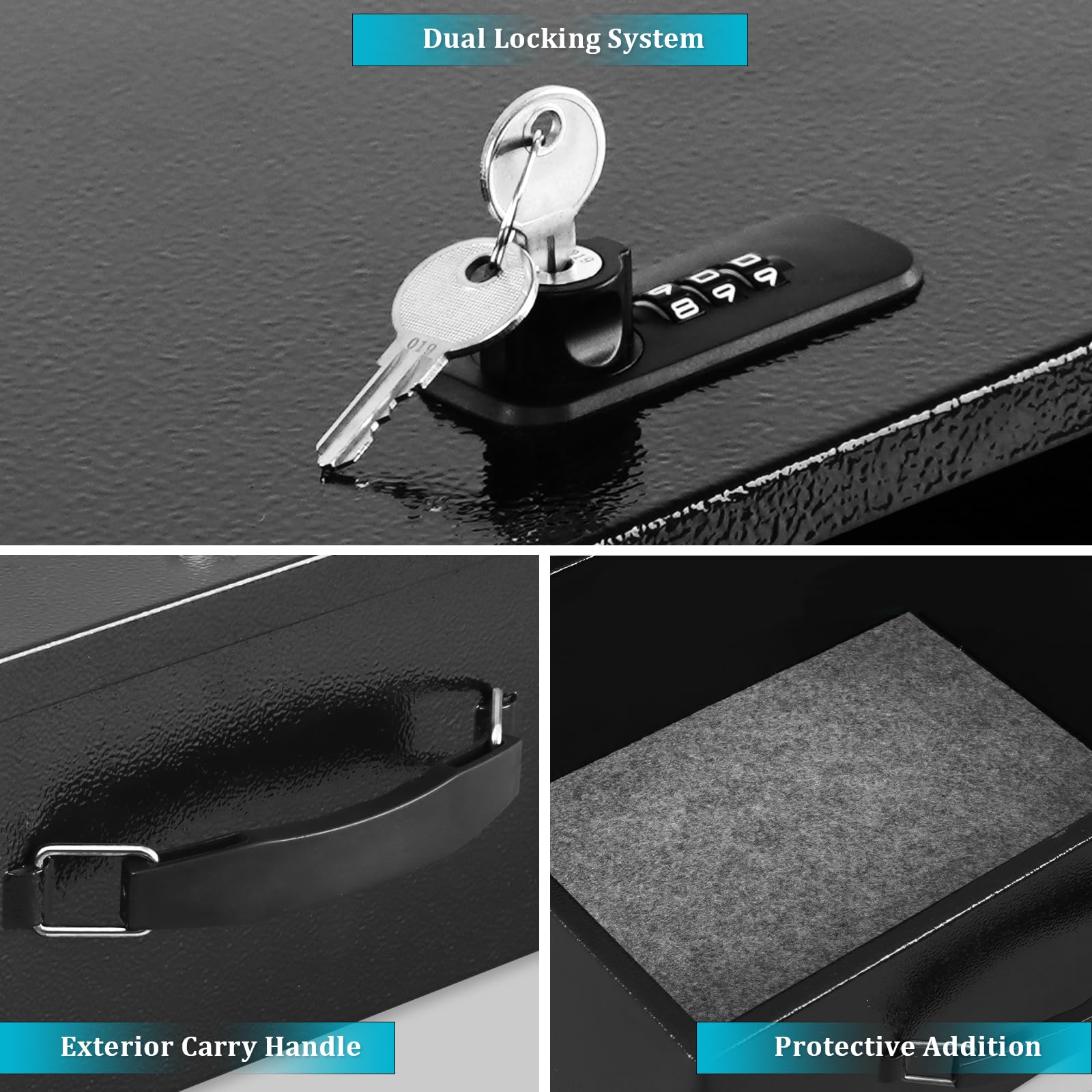 Dalmbox powder-coated exterior resists scratches during daily handling.