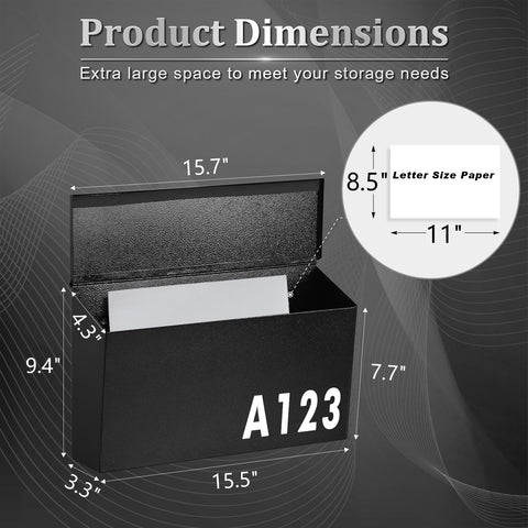 Dalmbox rust-proof galvanized steel close-up highlights outdoor durability