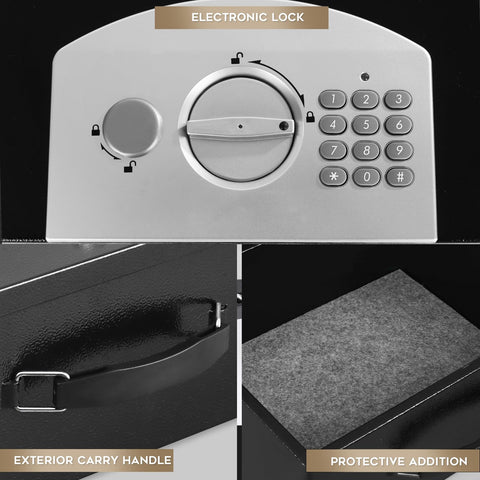 Dalmbox compact low-profile exterior fits drawers and desks.