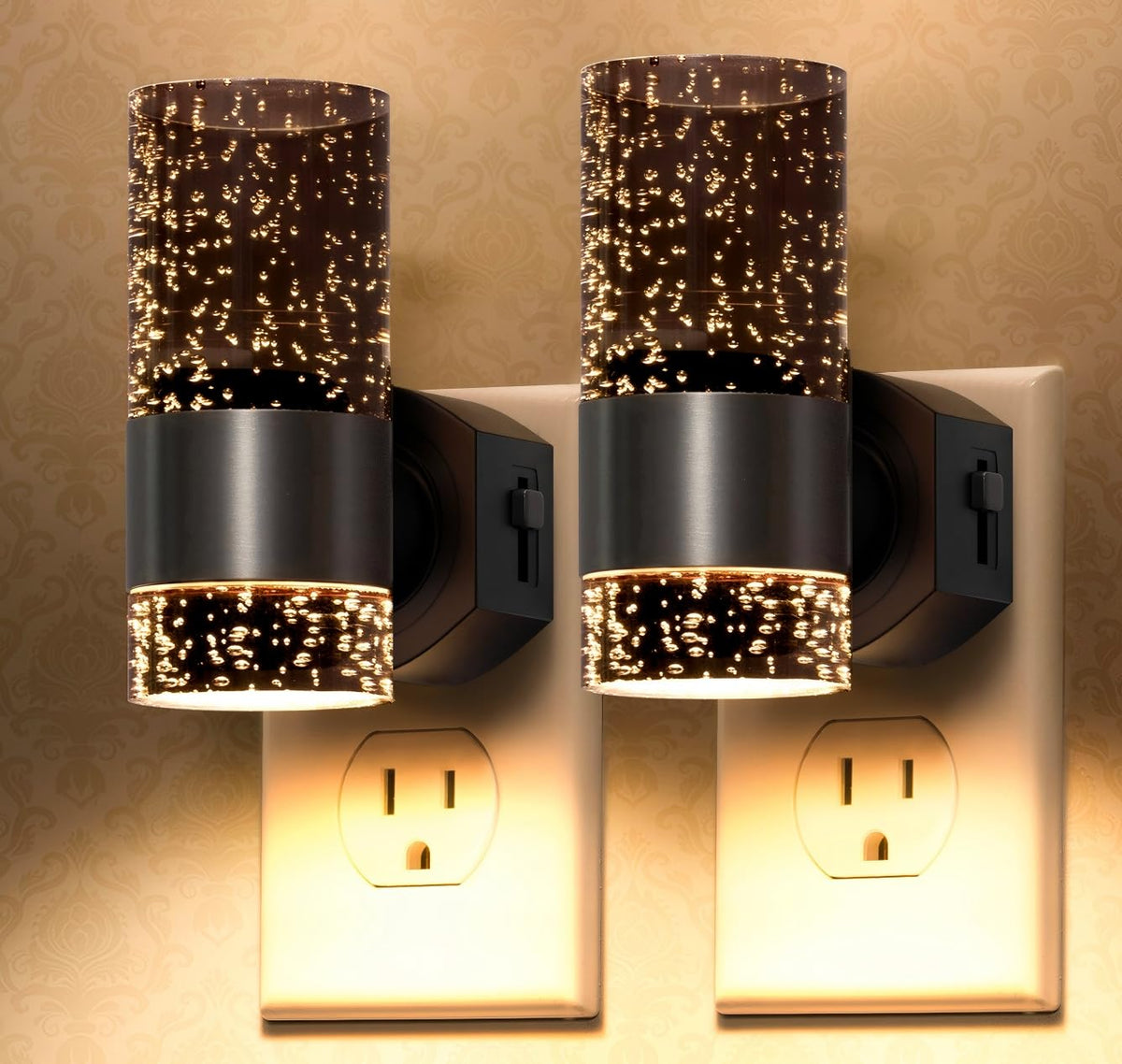 DALUXshop LED night light front view with soft glow for bedrooms
